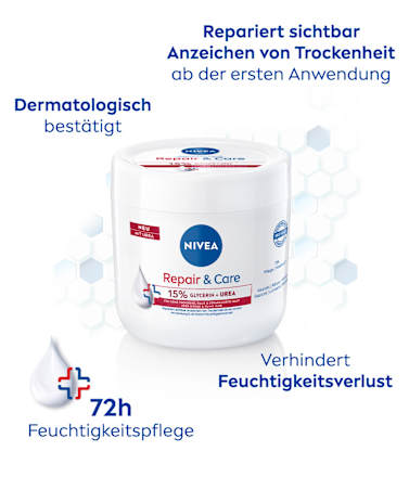 Pflegecreme Repair & Care Urea NIVEA