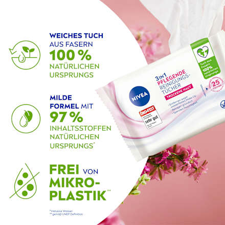 Abschminktücher 3in1 pflegend  NIVEA