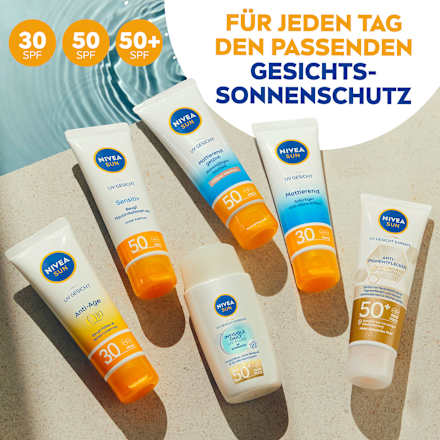 Sonnenfluid Gesicht invisible daily LSF 50+ NIVEA SUN