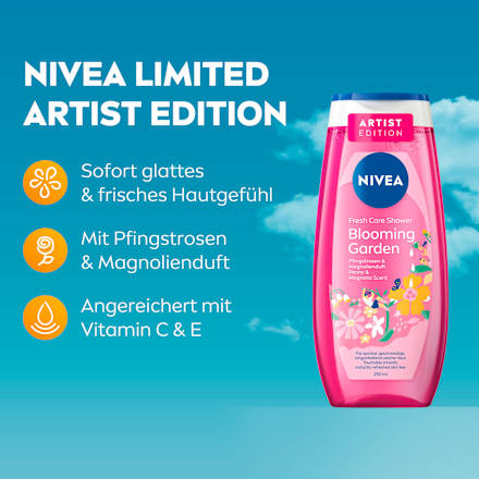 Duschgel Blooming Garden NIVEA