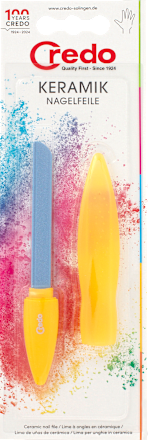 Nagelfeile Keramik pop art Credo