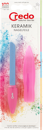 Nagelfeile Keramik pop art Credo