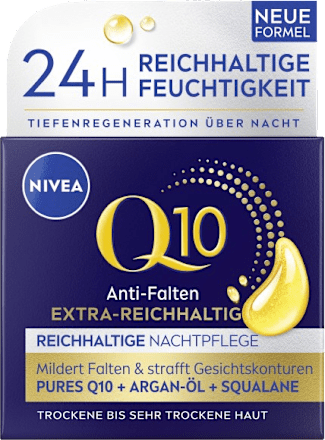 Nachtcreme Q10 Anti Falten Power extra reichhaltig NIVEA