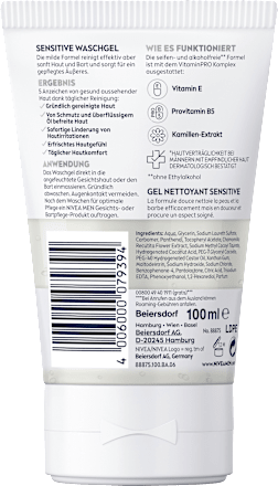 Waschgel sensitive NIVEA MEN