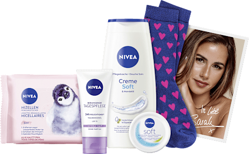 Geschenkset Skincare Love by Sara 5tlg NIVEA