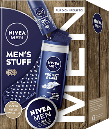 Geschenkset Mens Stuff 4tlg NIVEA MEN