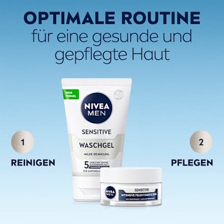Feuchtigkeitscreme sensitive NIVEA MEN