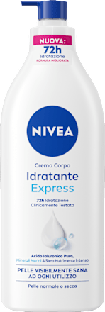 Crema corpo Idratante Express Pump NIVEA