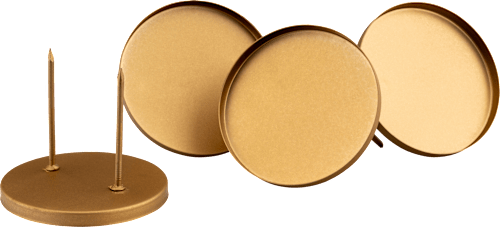 Kerzenhalter in Goldoptik Dekorieren & Einrichten