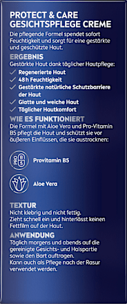 Gesichtscreme Protect & Care NIVEA MEN