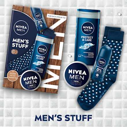 Geschenkset Mens Stuff 4tlg NIVEA MEN