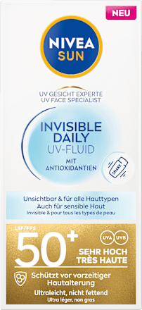 Sonnenfluid Gesicht invisible daily LSF 50+ NIVEA SUN