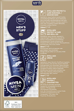 Geschenkset Mens Stuff 4tlg NIVEA MEN