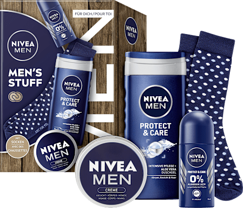 Geschenkset Mens Stuff 4tlg NIVEA MEN