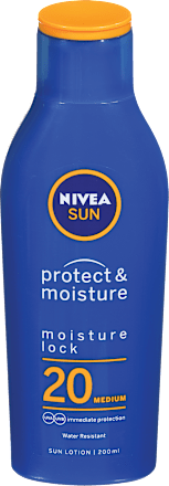 Protect & Moisture vlažilni losjon za zaščito pred soncem ZF 20 NIVEA SUN