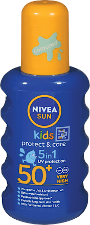 kids protect & care sprej na opalování SPF50+ NIVEA SUN