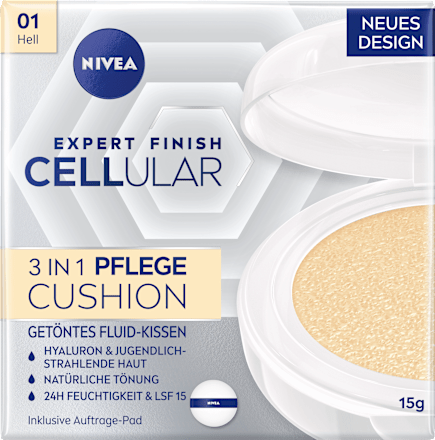 Negovalna blazinica Hyaluron Cellular Filler Cusion, svetel odtenek NIVEA