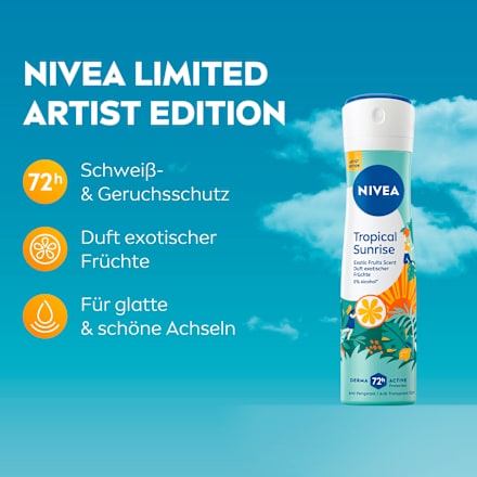 Antitranspirant Deospray Tropical Sunrise NIVEA