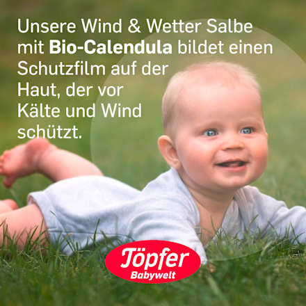 Wind & Wetter  Ringelblumensalbe Babycare  Töpfer