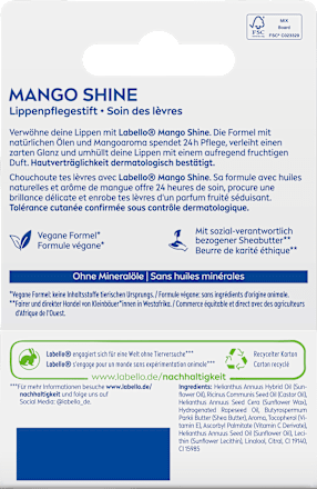 Lippenpflege Mango Shine Labello