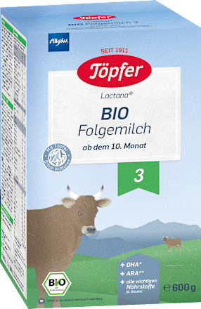 Folgemilch 3 ab dem 10. Monat Töpfer