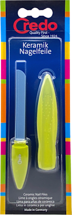 Nagelfeile Keramik pop art Credo