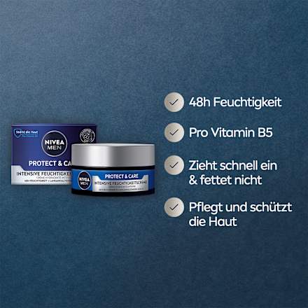 Feuchtigkeitscreme Protect & Care intensiv NIVEA MEN