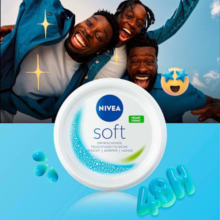 Feuchtigkeitscreme soft im Tiegel NIVEA