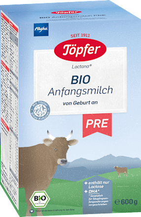Anfangsmilch PRE von Geburt an Töpfer