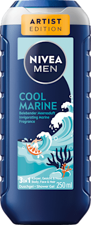 Duschgel Cool Marine 3in1 NIVEA MEN