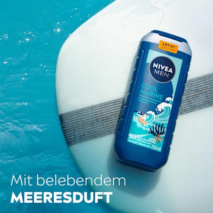 Duschgel Cool Marine 3in1 NIVEA MEN