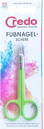 Fußnagelschere pop art Credo