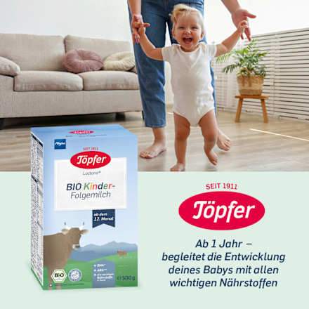 Folgemilch 3 ab dem 10. Monat Töpfer
