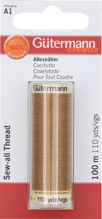 Nähgarn Allesnäher, gold (968), 100 m Prym