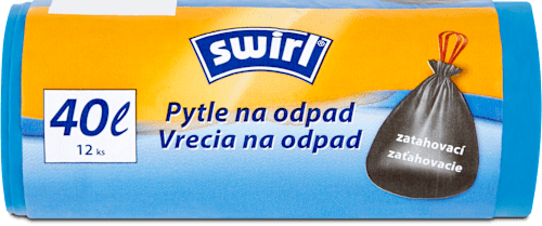 Saci menajeri cu șnur swirl