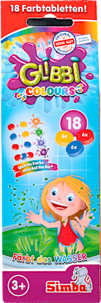 Badezusatz Farbtabletten Colours GLIBBI