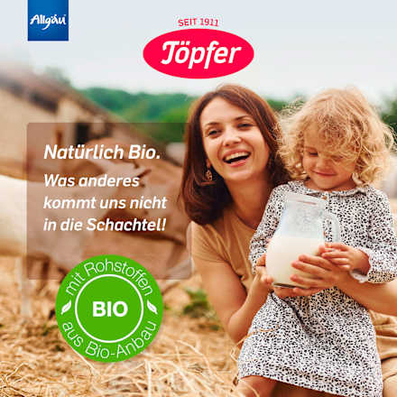 Abendbrei Ziegenmilch Hafer ab dem 6. Monat Töpfer