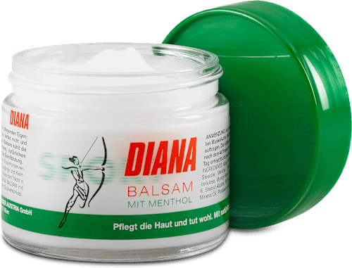 Bodybalsam mit Menthol Diana