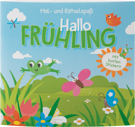Mal- & Rätselspaß Frühjahr/Natur Dekorieren & Einrichten