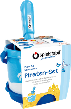 Sandspielzeug Piraten-Set, 5-teilig Spielstabil