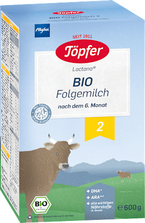 Folgemilch 2 nach dem 6. Monat Töpfer