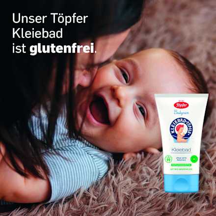 Baby Badezusatz Kleiebad Babycare Töpfer