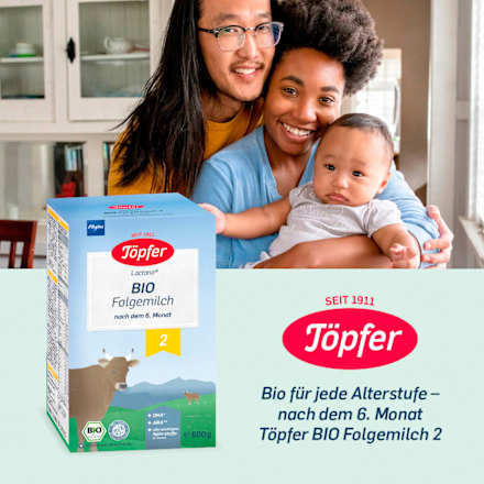 Anfangsmilch Pre Bio von Geburt an Töpfer