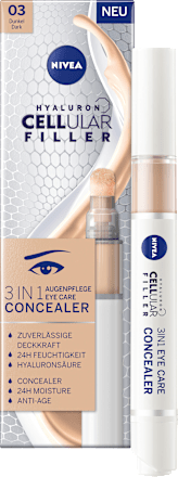 HYALURON CELLULAR FILLER 3 IN 1 korektor za područje oko očiju - 03 Dark   NIVEA