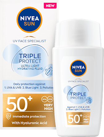 Cremă de față fluidă cu SPF50+ NIVEA SUN
