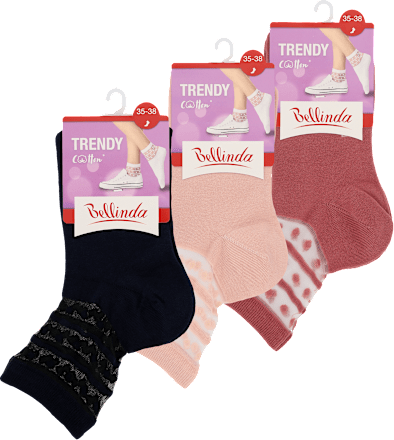 Dámske ponožky Trendy Cotton, veľkosť 35-38 Bellinda