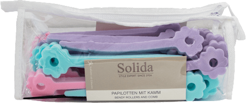 Bigudiuri cu pieptene Solida
