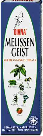 Melissengeist mit Orangengeschmack Diana