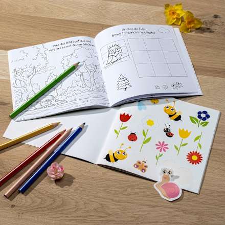 Mal- & Rätselspaß Frühjahr/Natur Dekorieren & Einrichten