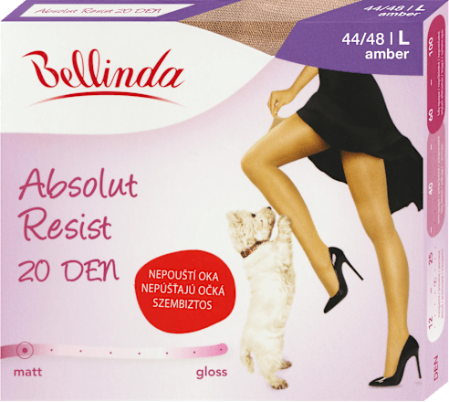 punčochové kalhoty Absolut Resist velikost 44/48, amber Bellinda